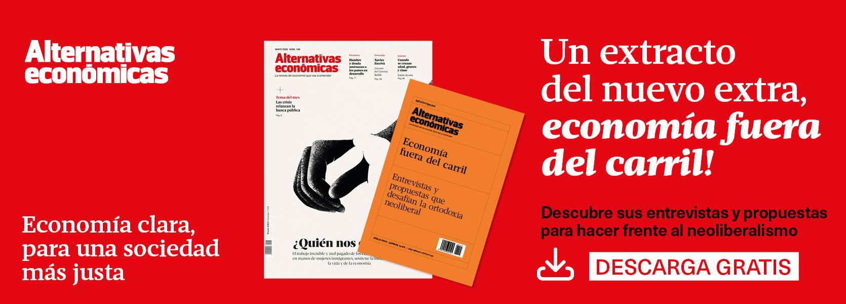 Una recomanació per a entendre l'economia fora del carril 